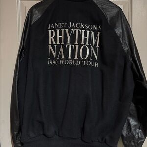 Janet Jackson's Rhythm Nation 1990 World Tour Jacket